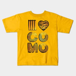 I Heart Tiger CoMo Kids T-Shirt